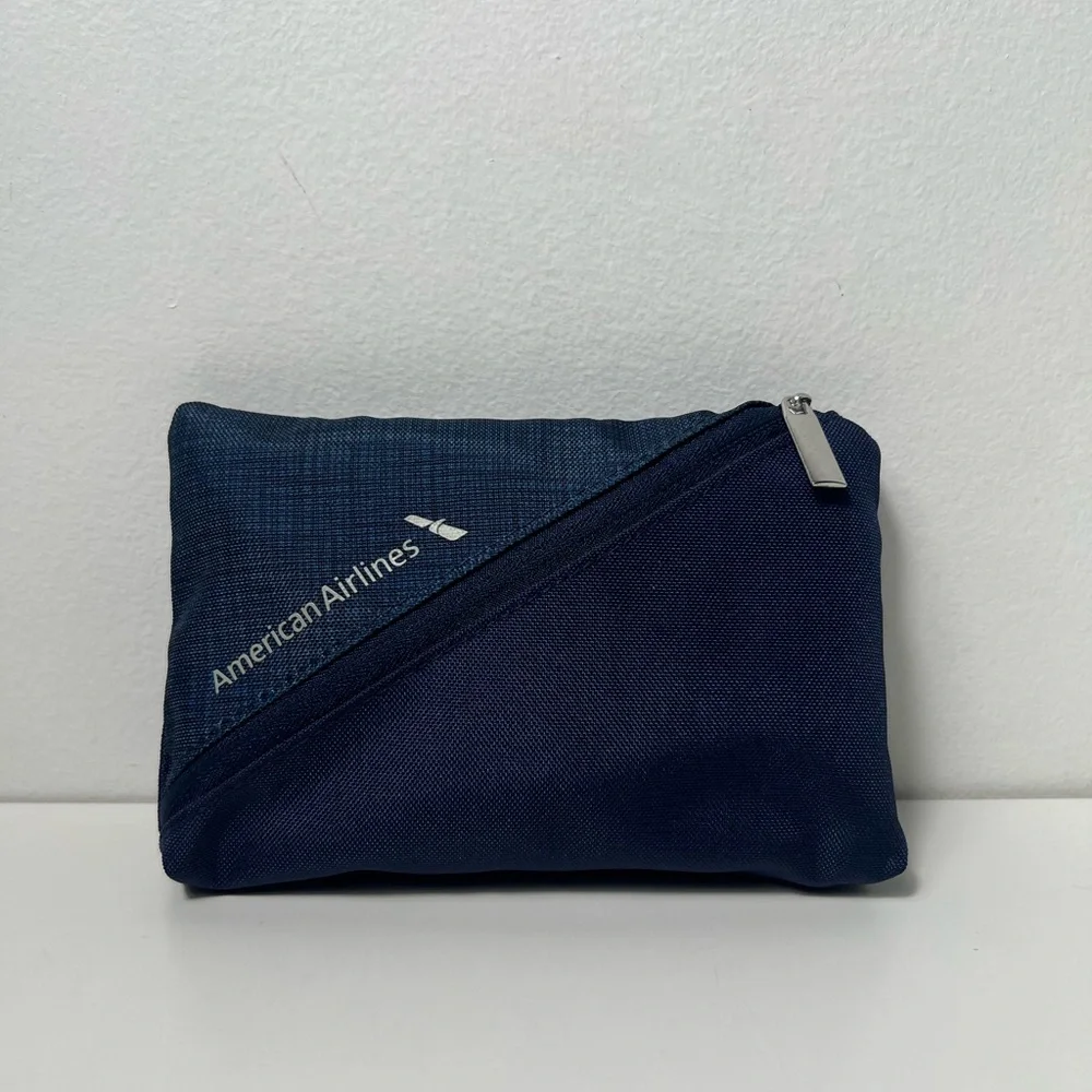 American Airlines Flagship First Class Travel Cosmetic Amenity Kit Bag
